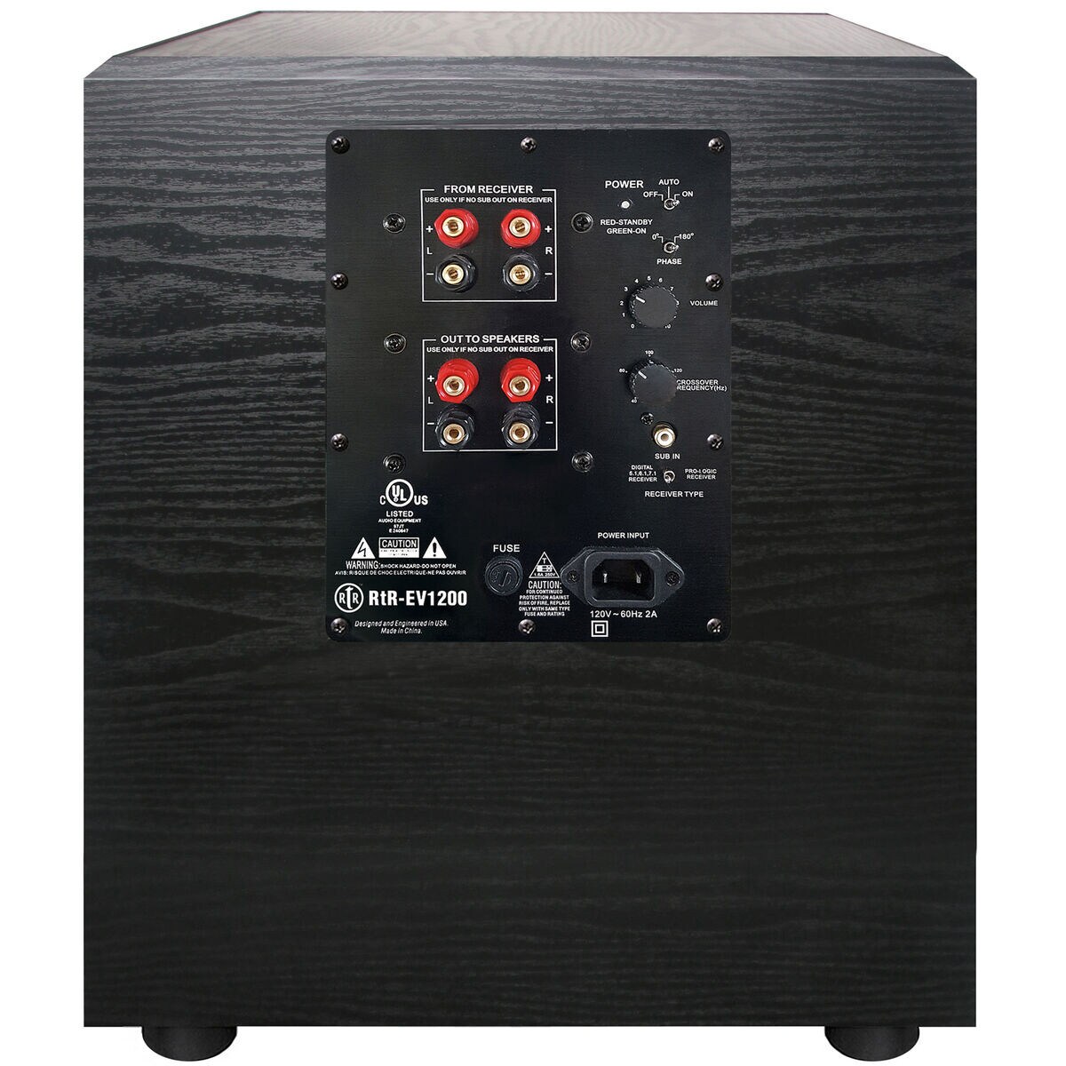 BIC RtREV1200 12" Subwoofer 475 Watts